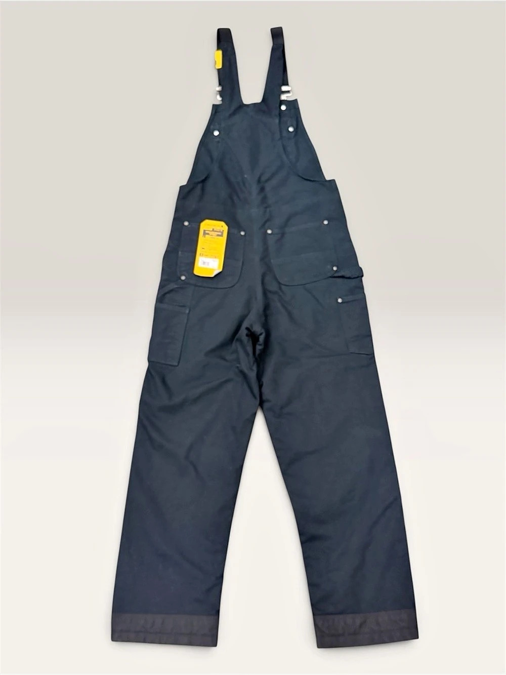 Carhartt Washed Duck Insulated Bib Overall Insulated Bib Overall in Black Size